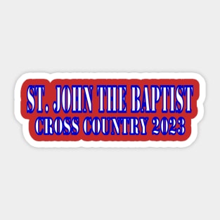 Cross Country Sticker